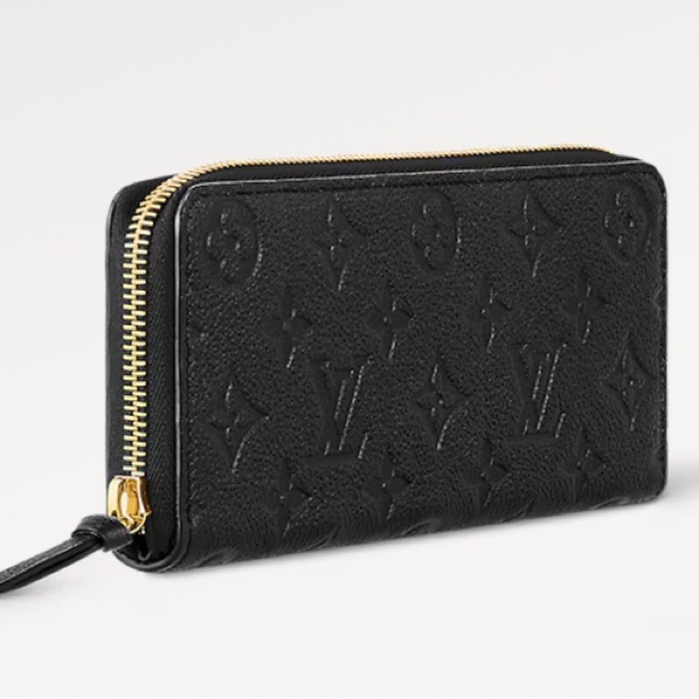 Louis Vuitton Clemence black wallet